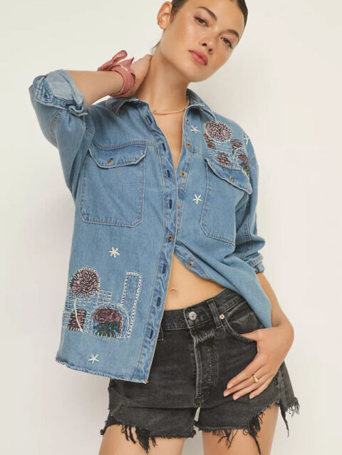 T.La Classic V-Neck Tee